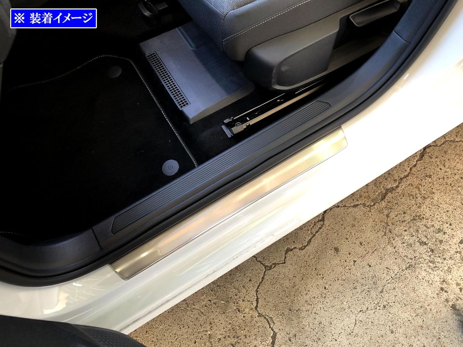 BRIGHTZ ゴルフVIII CDD ステンレスエントラスモール 4PC サテンシルバー 【 ENT－MOL－153 】 CDDL