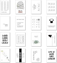 Christmas Card Set | 16 Cards DIN A6 | Funny Postcards with Christmas Motifs | Christmas Card Set Simple and Funny | Beautiful Christmas Postcards for Christmas Greetings