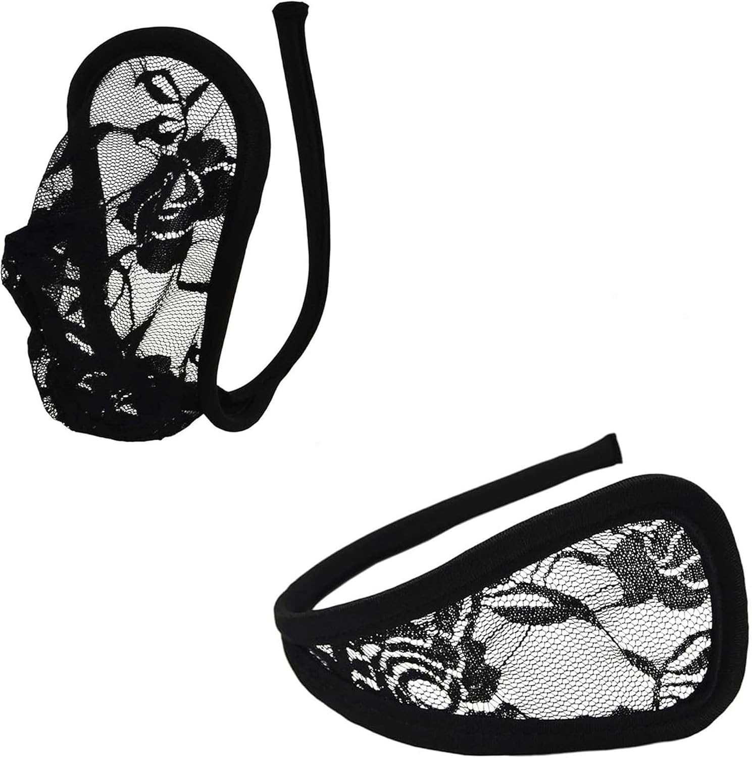 C String Thongs for Men, C-String Sheer See-Through Panty Seamless Sexy Lingerie for Date Night & Valentine Day