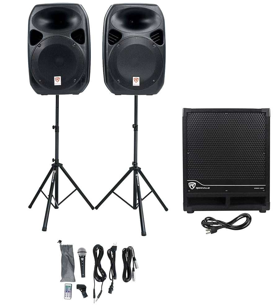 Amazon.com: Rockville Power GIG RPG-122K All In One DJ/PA