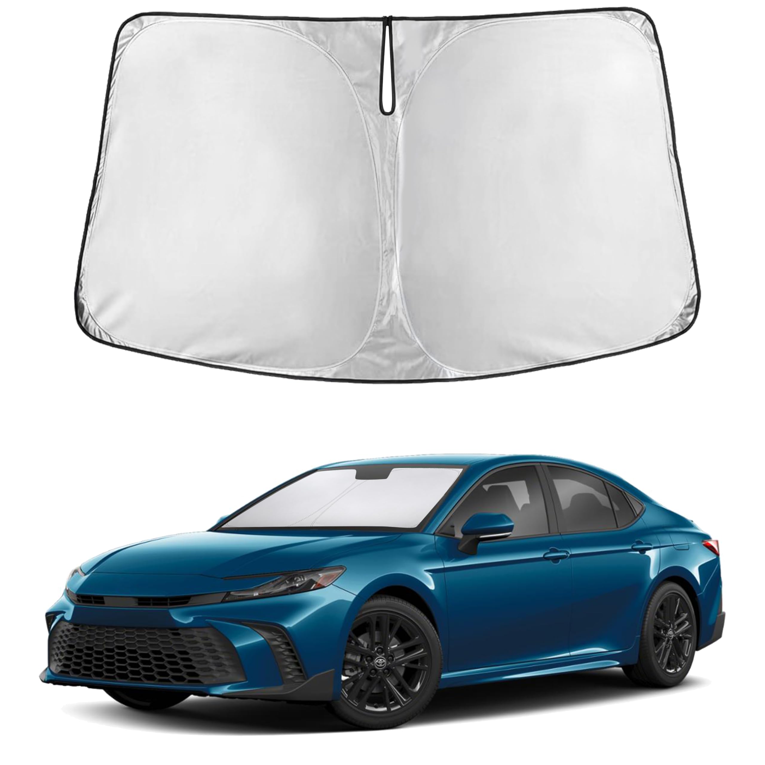Amazon.com: EcoNour Windshield Sunshade Compatible for Toyota