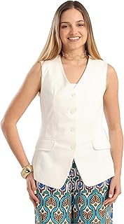 فيست بدون أكمام من القطن للنساء من كارينا