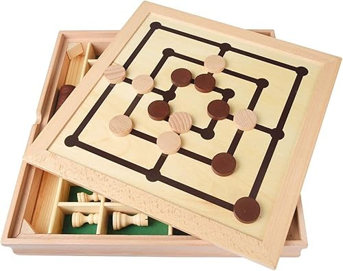 Miniatura 5 de ROLTIN Traditional Games Chess Magnetic Foldable Chess Set Solid Wood Chess Children Adult