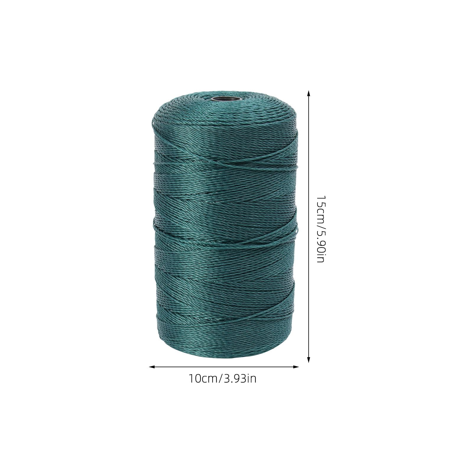 Hilo para Reparar Redes de Pesca de Nylon Trenzado 24 Hebras, 2 Piezas, Cuerda Resistente para Uso en Agua Dulce y Salada, Adecuado para Pesca y Bricolaje