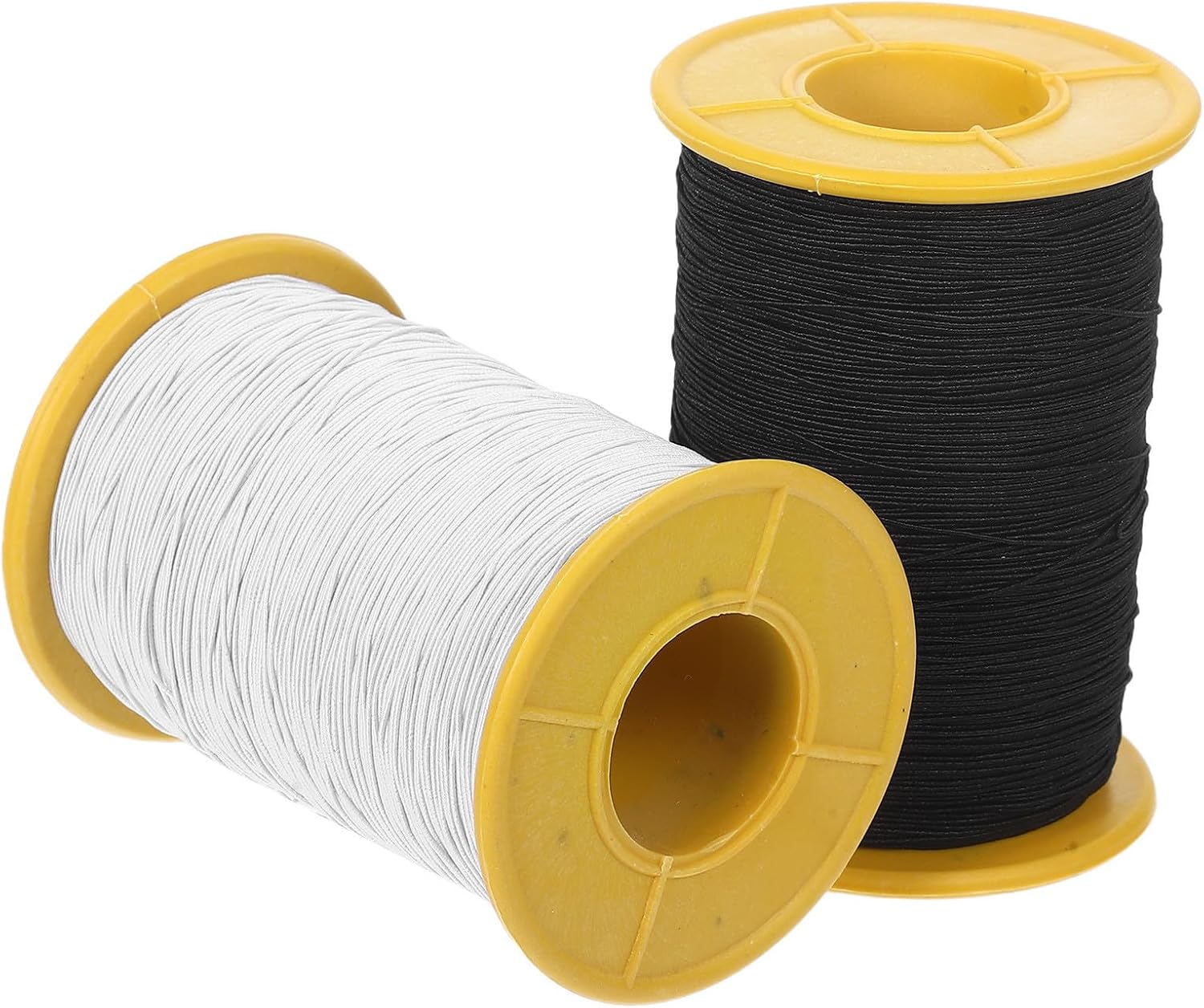 2 Rolls Elastic Beading Cord for Bracelets and Necklaces 400 Meter