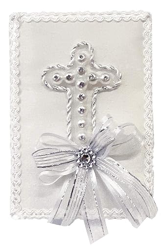 Miniatura 3 de SWEA Pea & Lilli - Juego de velas de bautismo con cruz y perlas blancas para bautizos con concha y recuerdos