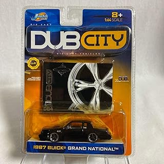 未開封 Jada toys 1/64 1987 BUICK GRAND NATIONAL ビュイック グランドナショナル ブラック KMC カスタム レア ミニカー モデルカー gnx