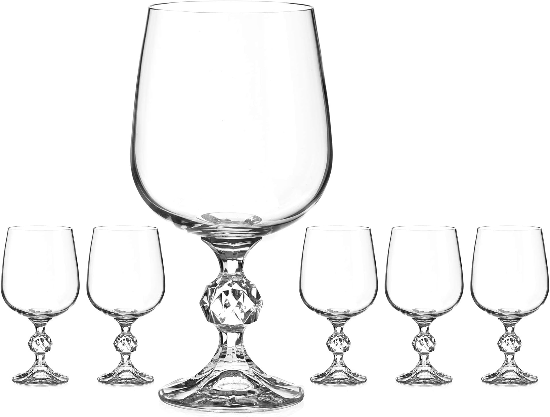 Jamie Oliver Wine Glasses, 35 cl, Set of 4 Amazon.co.uk Home & Kitchen