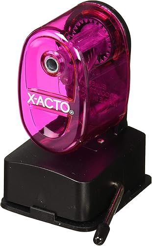 X-ACTO 1178 Bulldog - Sacapuntas manual de montaje al vacío, varios colores