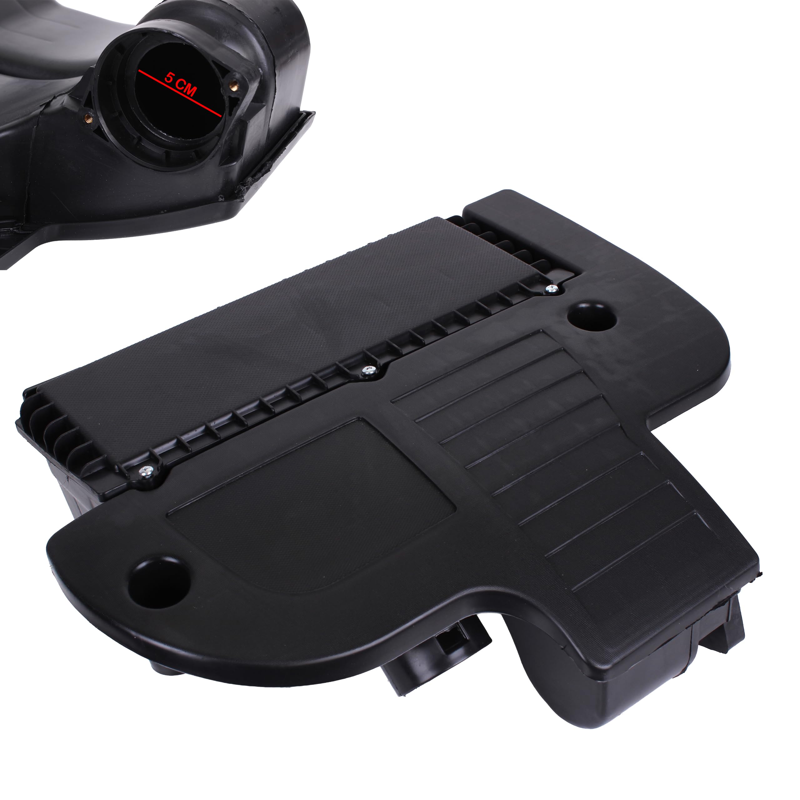 Inly coperchio del filtro dell'aria compatibile con Combo Punto Doblo Grande Punto Fiorino Linea Panda KA 1.3 51781494 51798930
