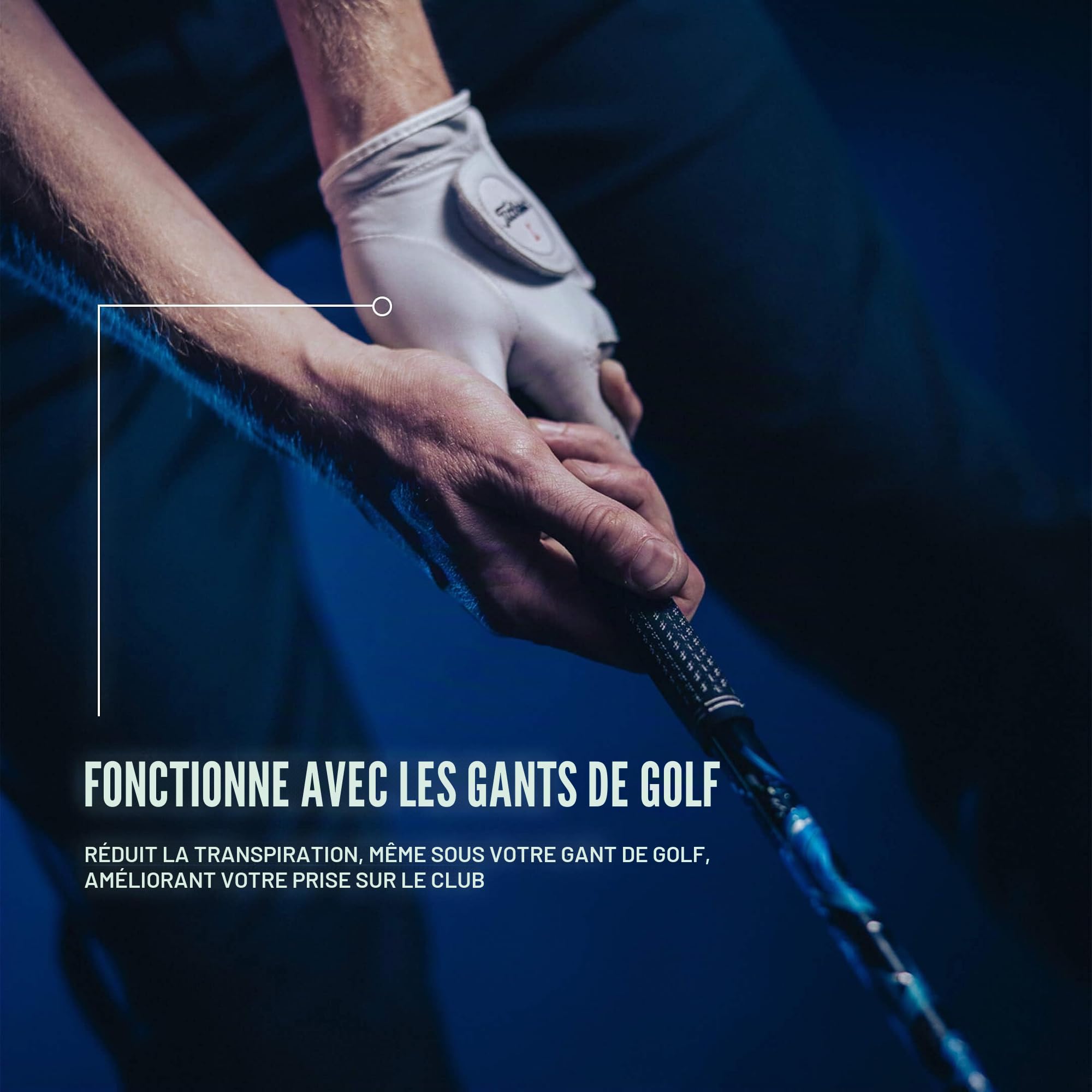 GamerGrip - Solution de préhension totale - Empêche la transpiration sur les mains jusqu'à 4 heures