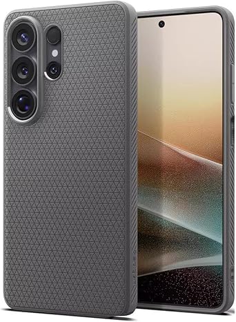 Minimalist Case for Samsung Galaxy S26 Ultra, Full Wrap Lens Protection Cover Slim Anti-Slip Grip Light Soft Phone Case,Grey,S26 Ultra