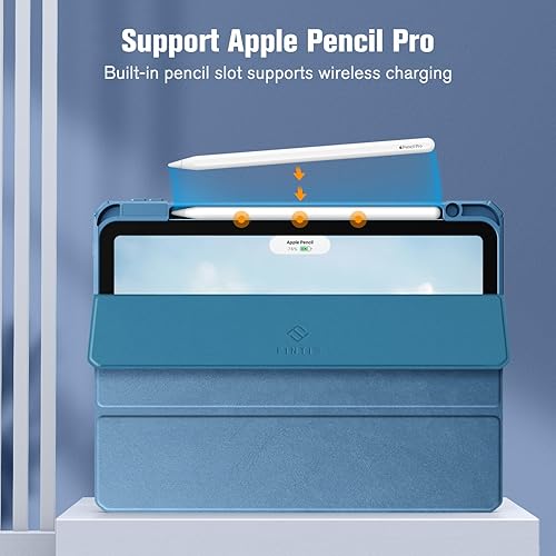 Miniatura 281 de Fintie Funda híbrida delgada para iPad Air de 11 pulgadas M3 (2025) / M2 (2024), iPad Air 5ª (2022) / 4ª generación (2020) de 10.9 pulgadas, funda a