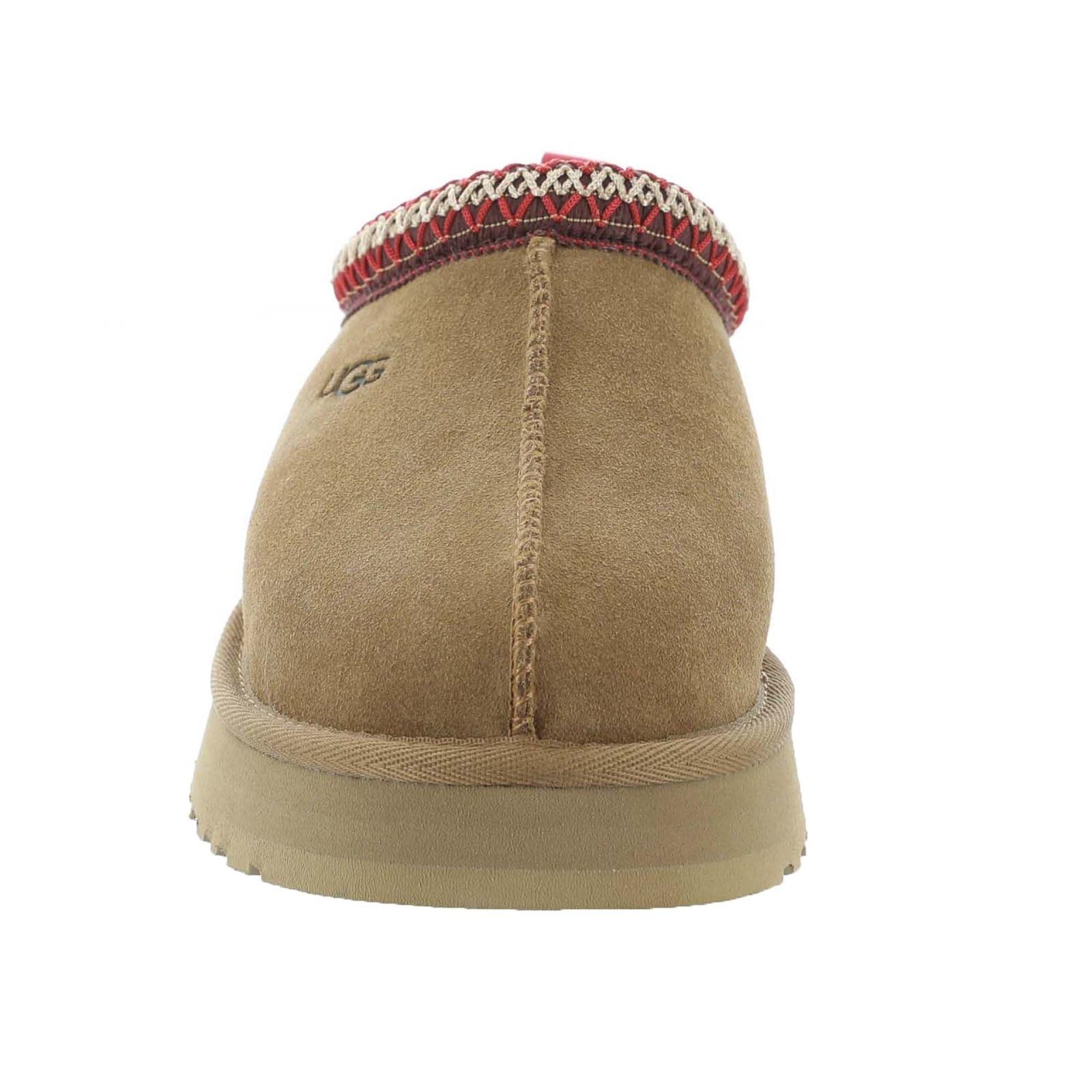 UGG Unisex-Child Tazz Slipper, Chestnut, 6
