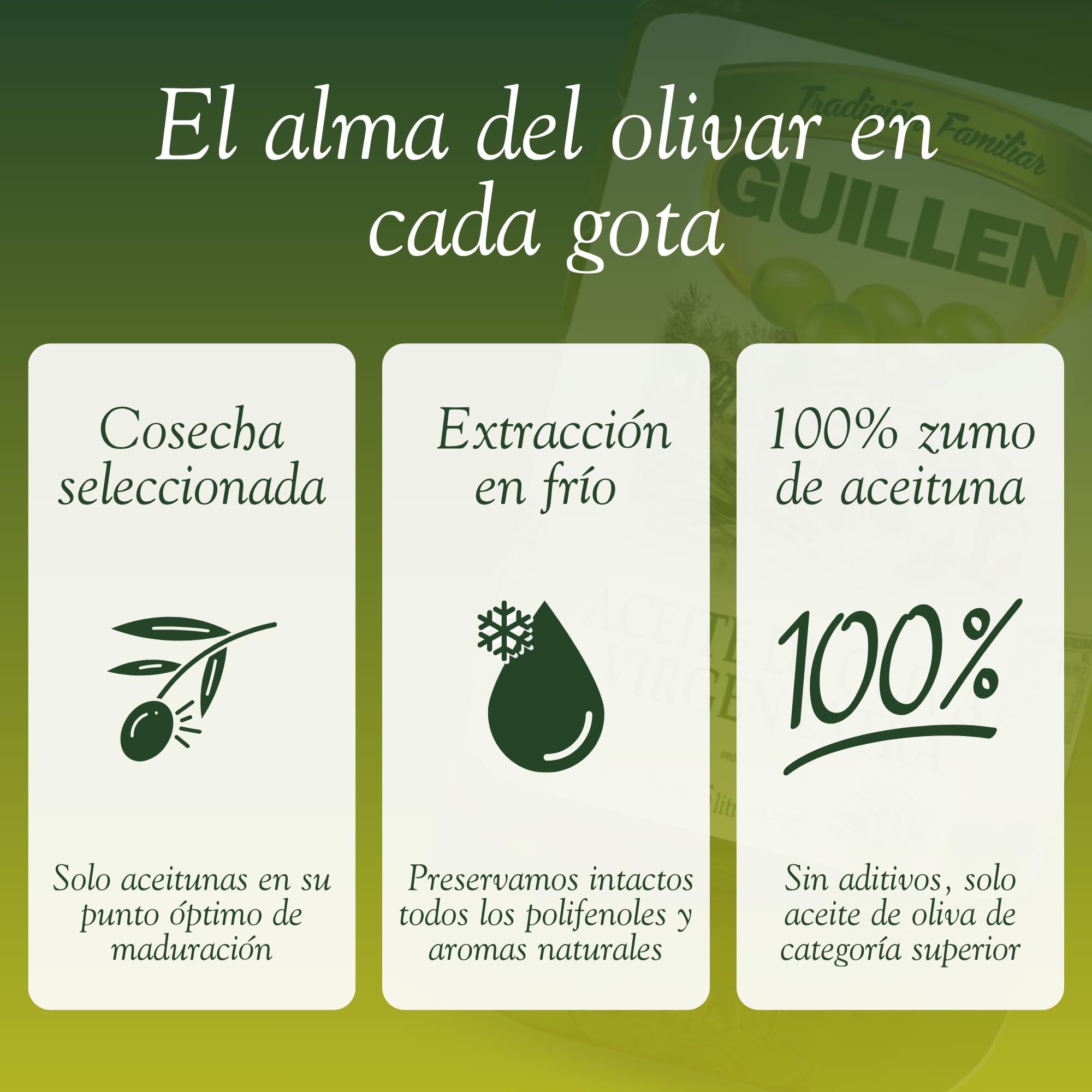 Aceite de Oliva Virgen Extra Garrafa 5 L Guillén
