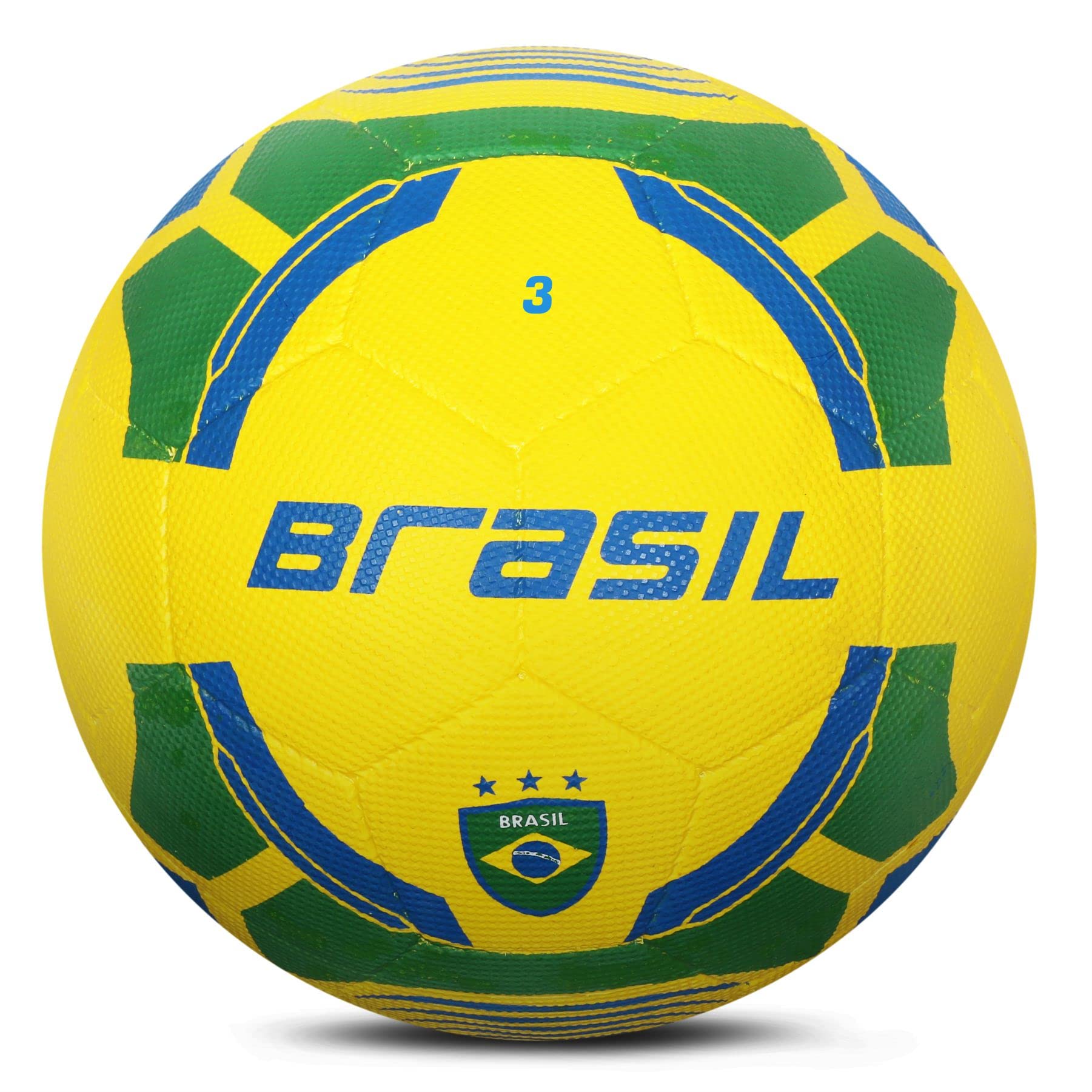 Vector X Country Colour PVC Rubber Moulded Training Football with Pin Suitable for Hard Ground Soccer Ball for Adults
