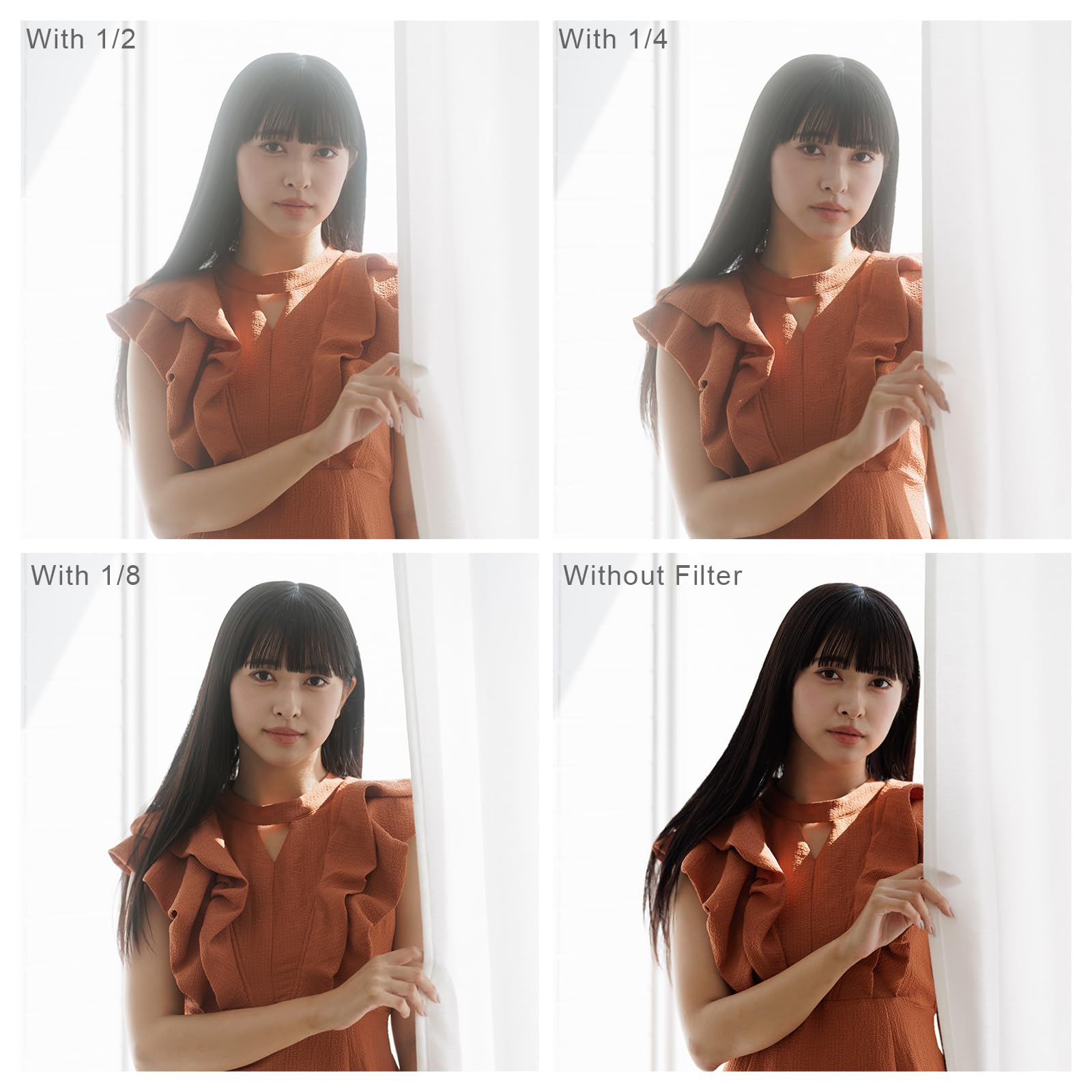 Amazon | H&Y ソフトフィルター ホワイトプロミスト 1/2 for REVORING 