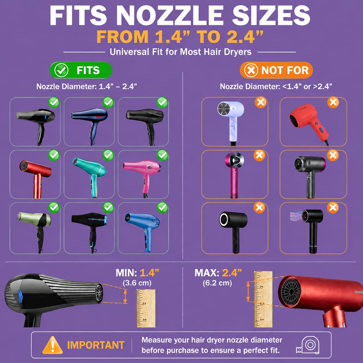 LIGOLIG Hair Diffuser - Define Curls & Waves -5 LIGOLIG Hair Diffuser - Define Curls & Waves -5