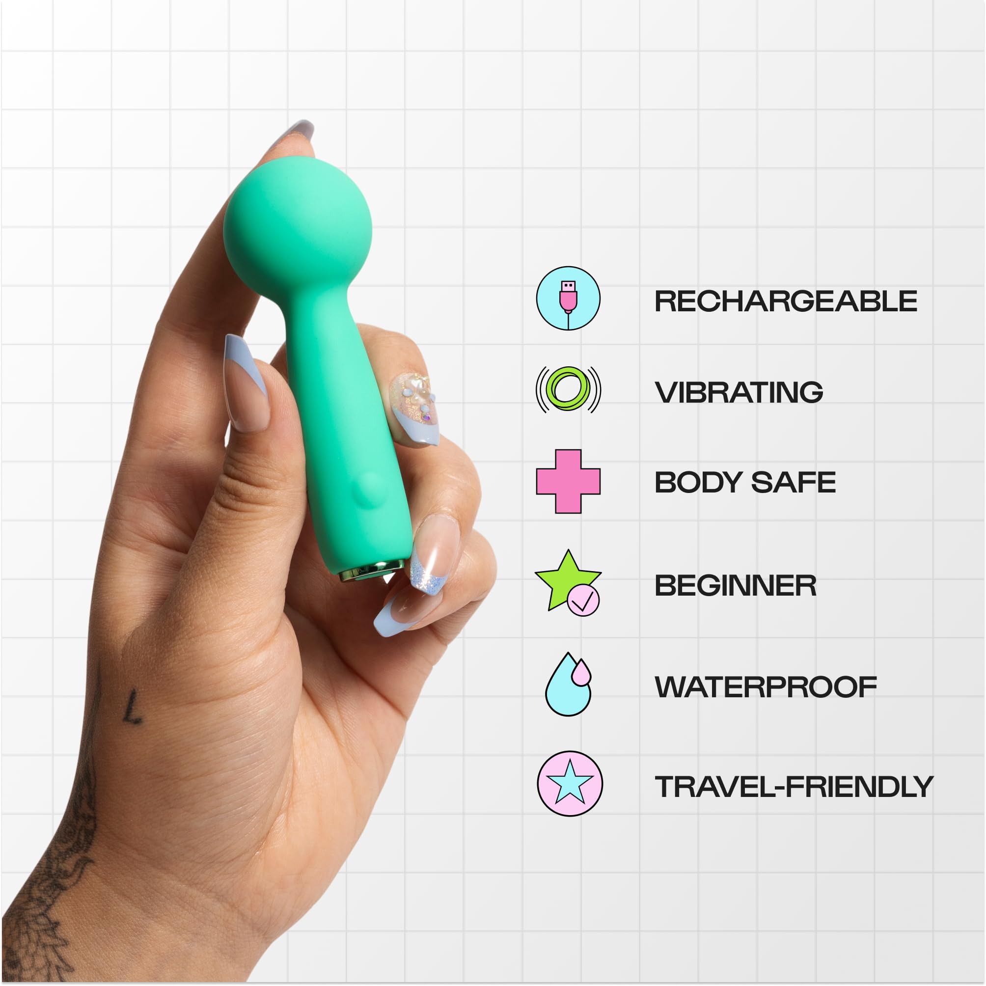 sex toy disguised as beans Wholesale Bean Vibrator 10 Kinds of Vibration Modes main image 1
