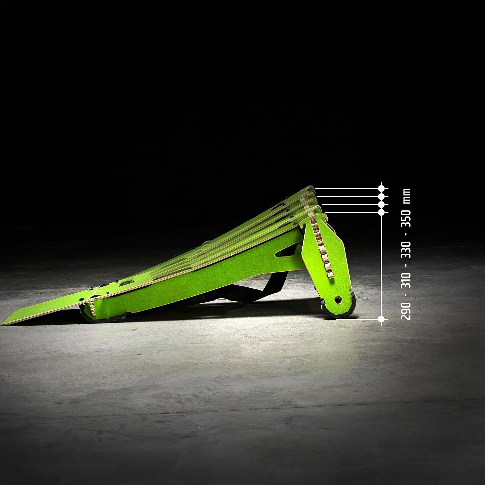 MTB Hopper Intro - Rampa de Salto portátil para Patinete, monopatín, BMX