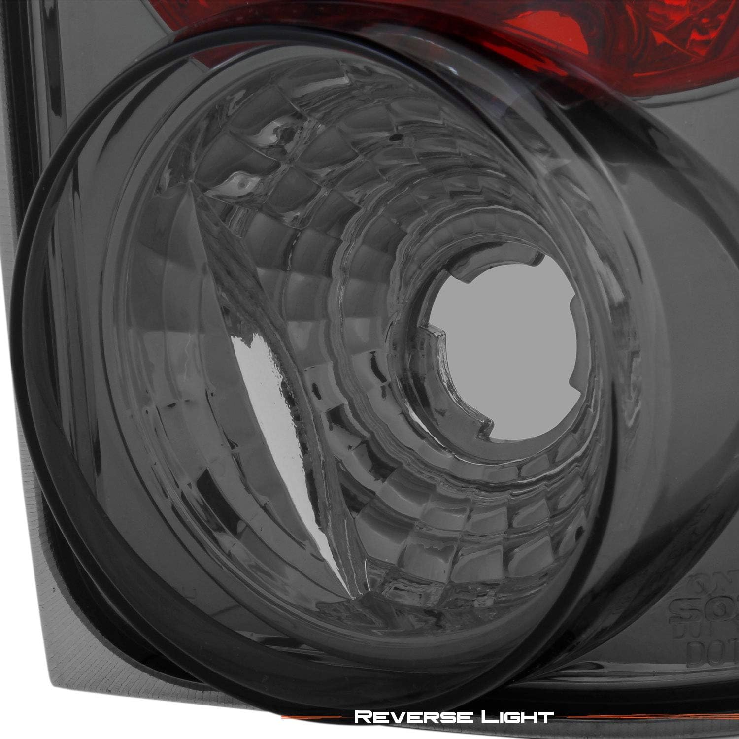 AKKON - Fit 1995 1996 1997 Ford Explorer UN105 / UN150 Smoke Housing Tail Brake Light Lamps - Pair