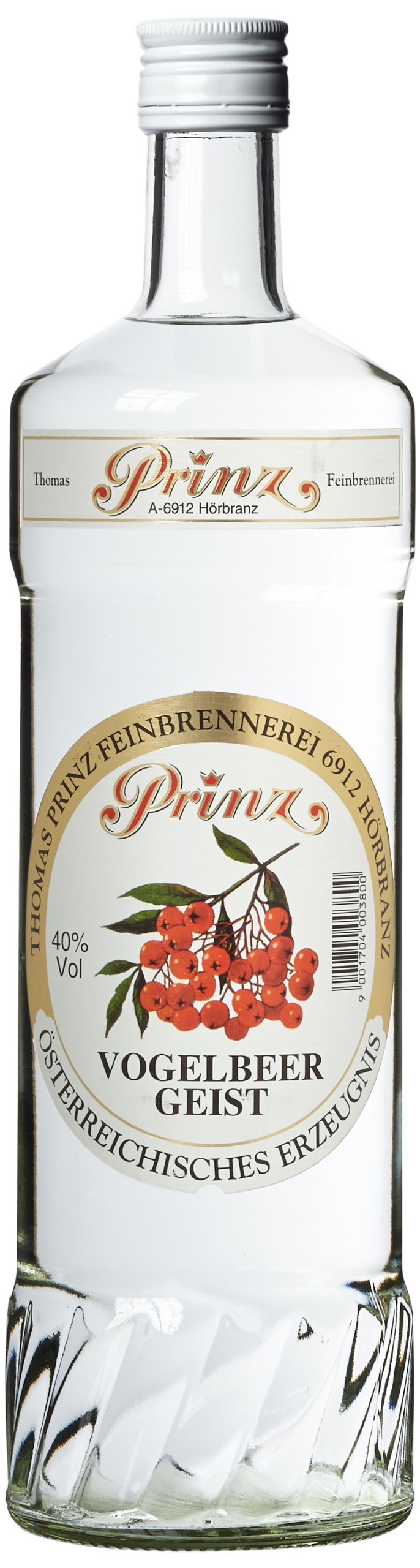 Prinz Fein-Brennerei Vogelbeer-Schnaps (1 x 1 l)