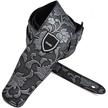 Guitar Strap,Accessories PU Leather Guitar Strap,Guitar Accessories,Adjustable Length Retro Guitar Strap,Electric Guitar Strap,Acoustic Guitar Strap and Bass Strap