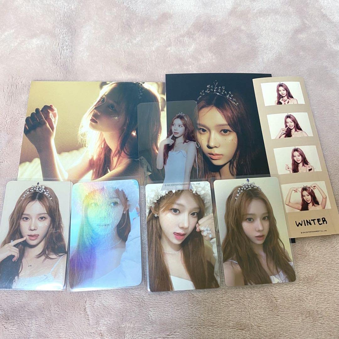 aespa グッズ　セット　トレカ　シーグリ Amazon.co.jp: aespa シーグリ 2023 ウィンター トレカ セット
