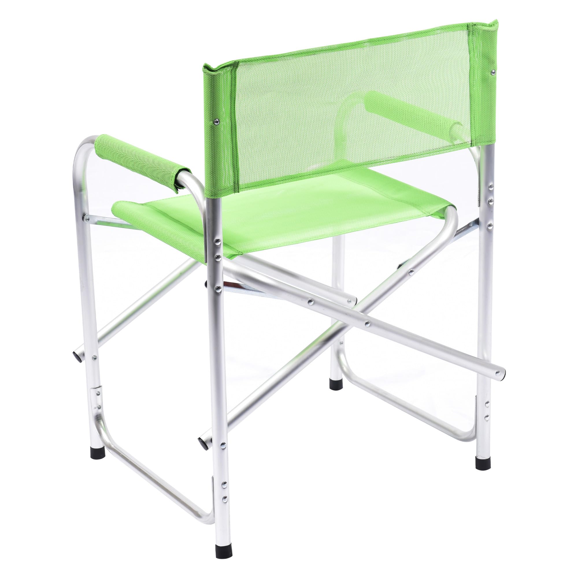 SUNNY STAR Sedia Regista Pieghevole in Alluminio 47X57X80cm (verde)