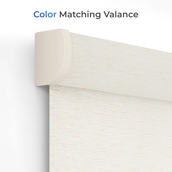 Lumino 100% Blackout Roller Shades, 23 W x 72 L Sand Haven