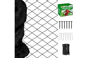 Heavy-Duty Bird Netting: 50x50ft Protection for Gardens and Poultry