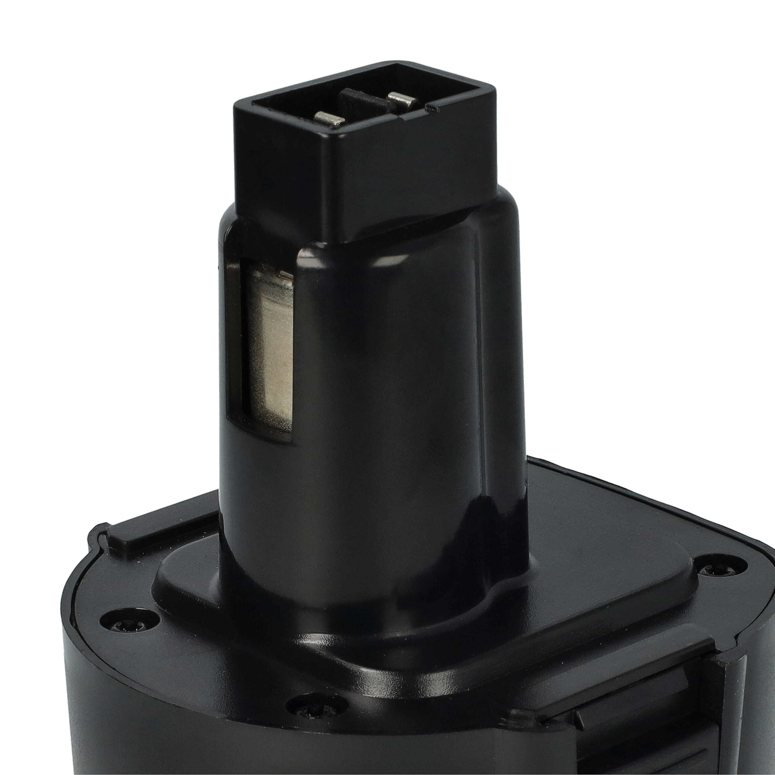 vhbw 3x NiMH akumulator 1500 mAh (9,6 V) do elektronarzędzi narzędzia Powertools Tools takie jak Dewalt DE9061, DE9062, DW9061, DW9062