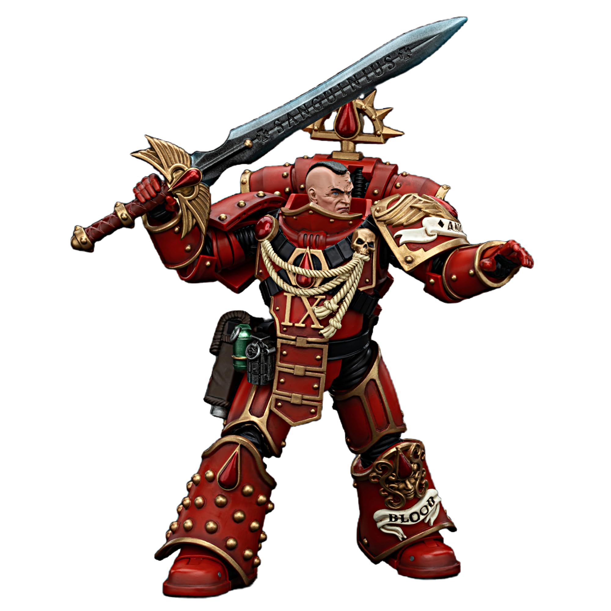 レプラカーン　LORD OF BYSTONWELL JOYTOY Warhammer 40k 1/18 Action Figure Blood Angels Raldoron