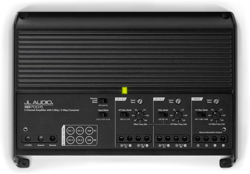 JL Audio Xd700/5 5-Channel 700W Class D 