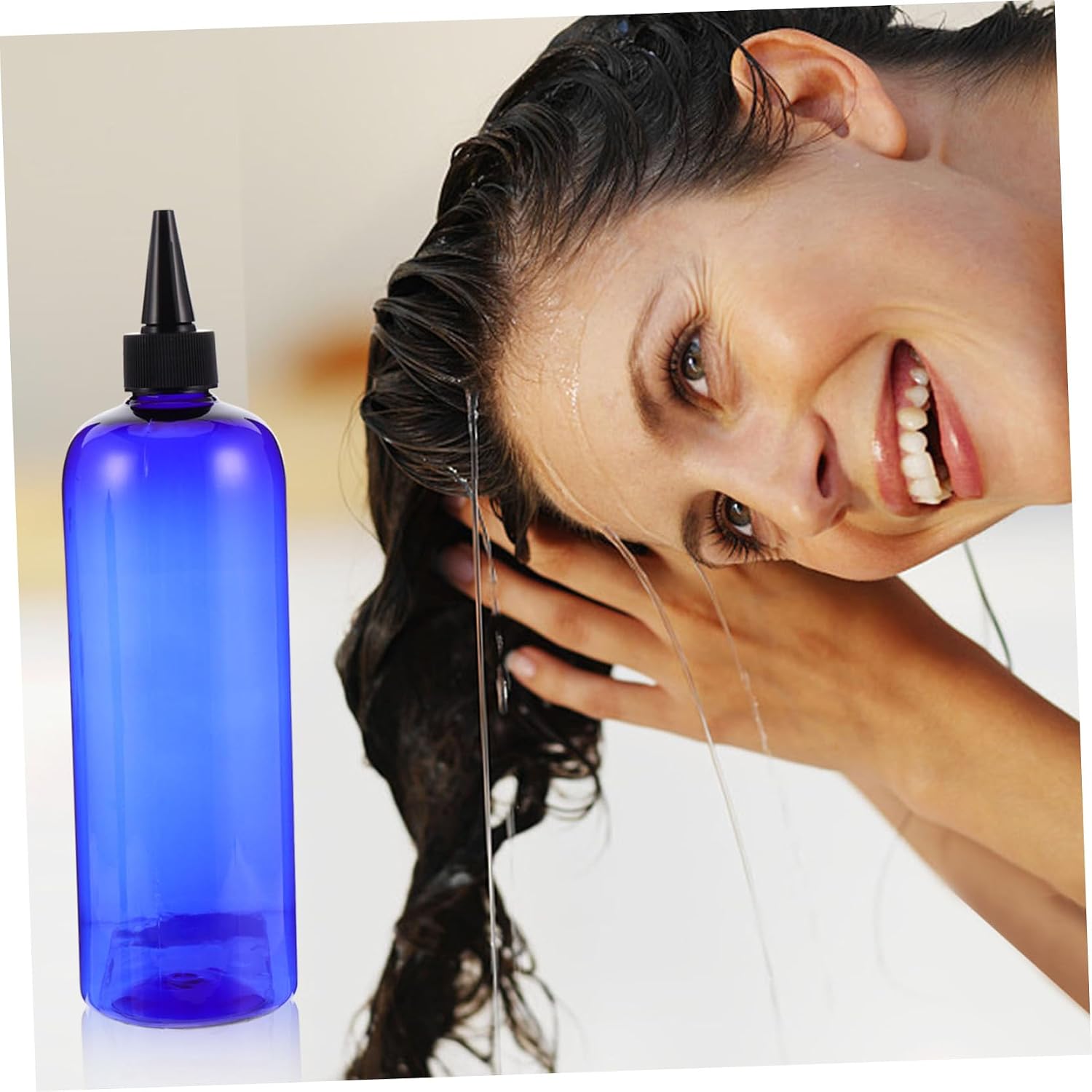 Didiseaon 6 Pack 500ml Plastic Squeeze Hair Color Applicator Bottles