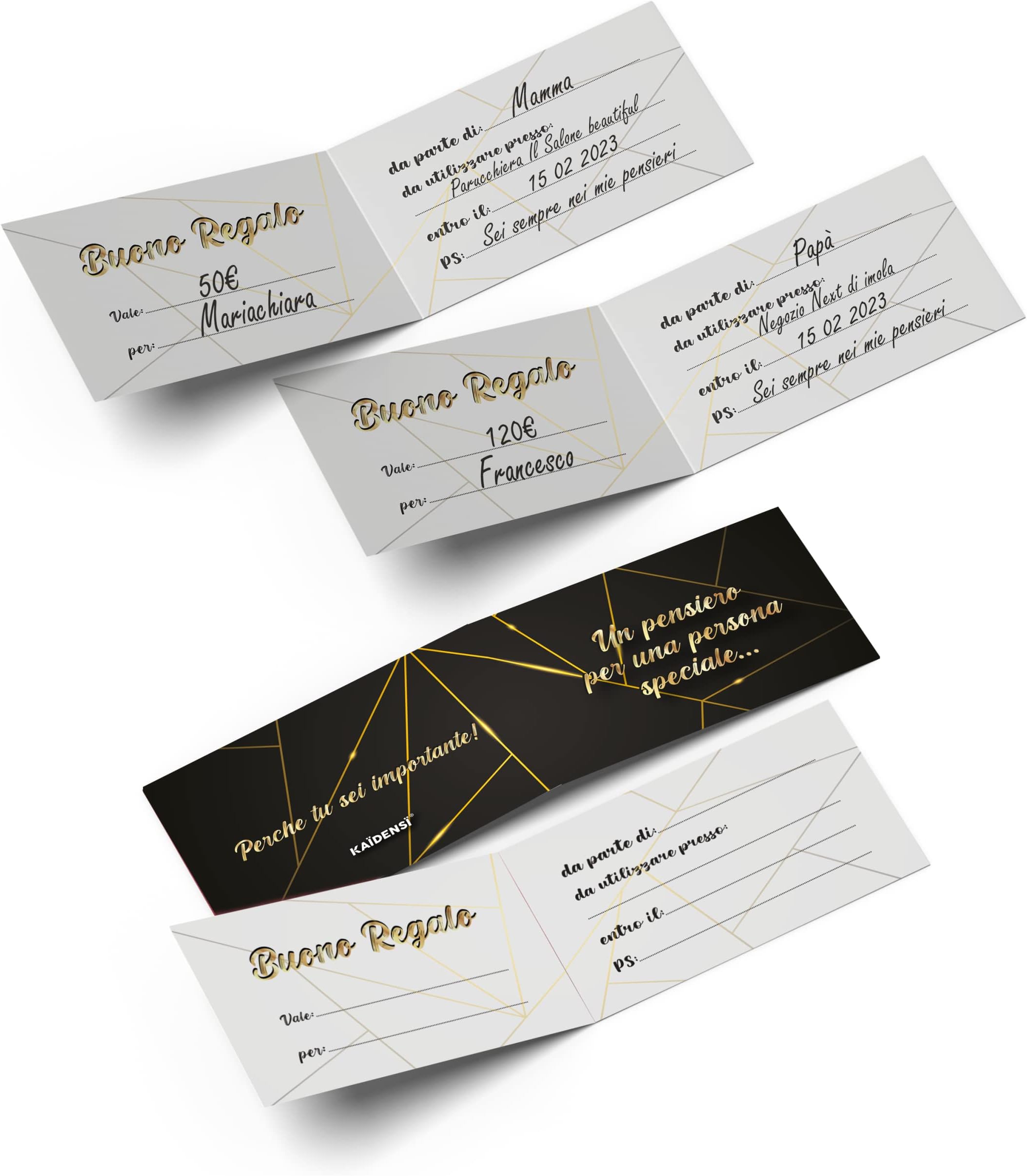 Biglietti Gratta E Vinci Personalizzati - 14 Buoni Regalo Per Estetista/Parrucchiere - Foto 9