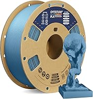 Vista 47 de Overture PLA Plus (PLA+) Filamento de 1/16 pulgadas, dureza mejorada con rollo PLA, con superficie de construcción 3D de 7.87 × 7.87 pulgadas, PLA