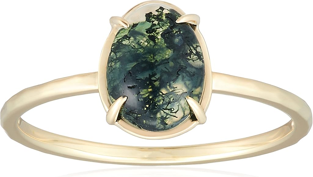 agete グリーン　コンビカラーリング 13号 agete アガット リング 13号 重ね付け グリーン 5K ゴールド