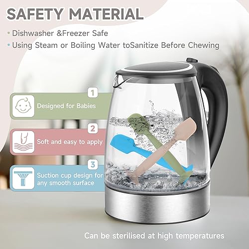 Miniatura 7 de Baby Diaper Cream Spatula Applicator 3 Pack Butt Paste Spatula Soft Silicone,Diaper Rash Cream Applicator, Baby Essentials Must Haves Newborn Stuff