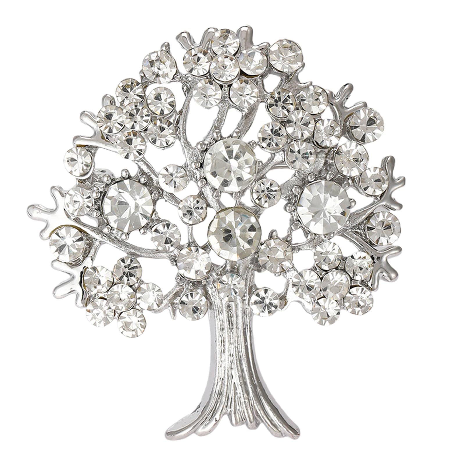 oringnat Elegant Trees Of Life Brooch Pin Distinctive Trees of Life Clothing Lapel Pin Essential Fashion Brooch Accessory