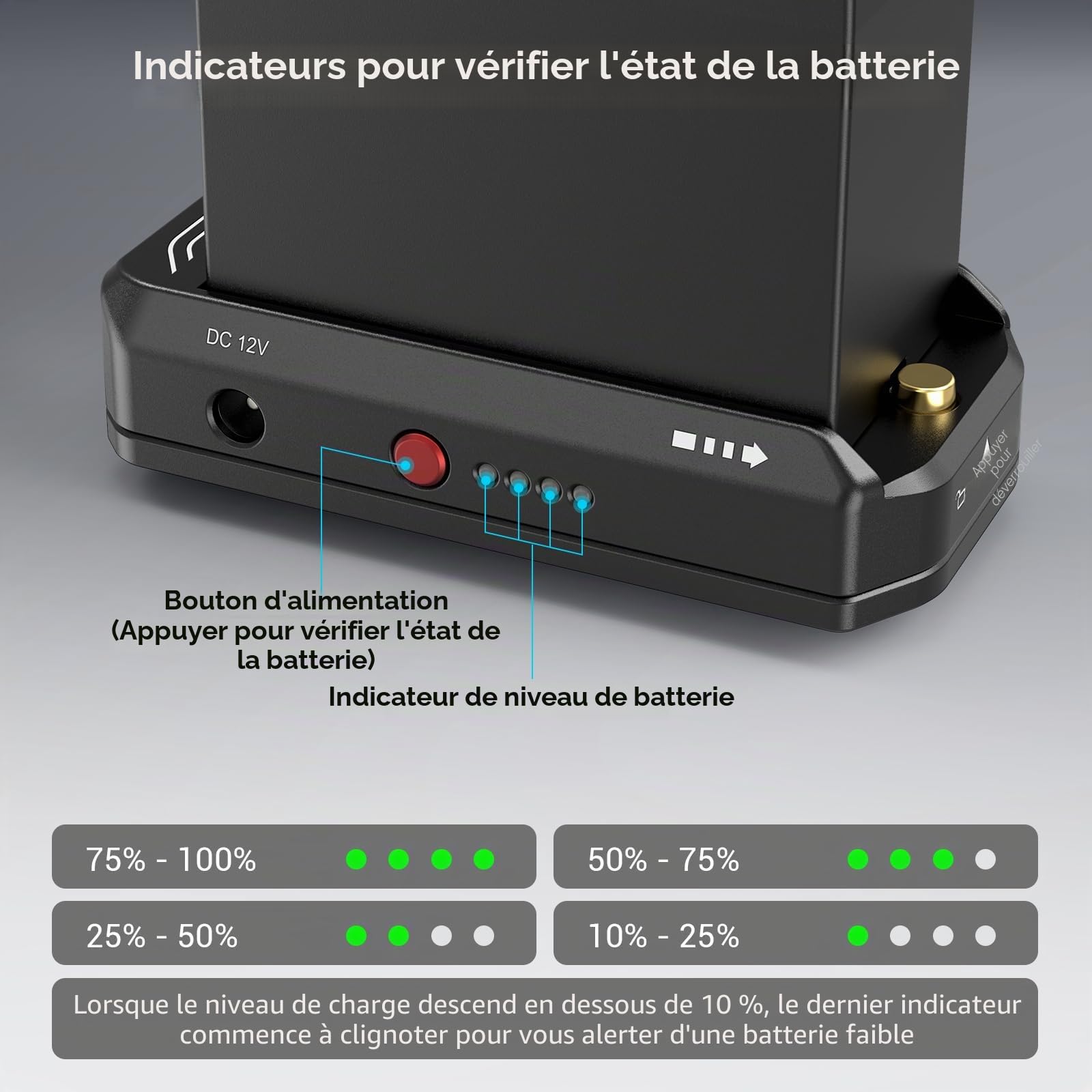 SMALLRIG Plaque de Montage d'Adaptateur de Batterie NP-F pour NP-F970/NP-F550/NP-F770, NP-F Plaque d'Adaptateur de Batterie pour Sony, pour BMPCC 4K/6K/6K Pro et pour Canon R5 C (Avancée) - 3168B