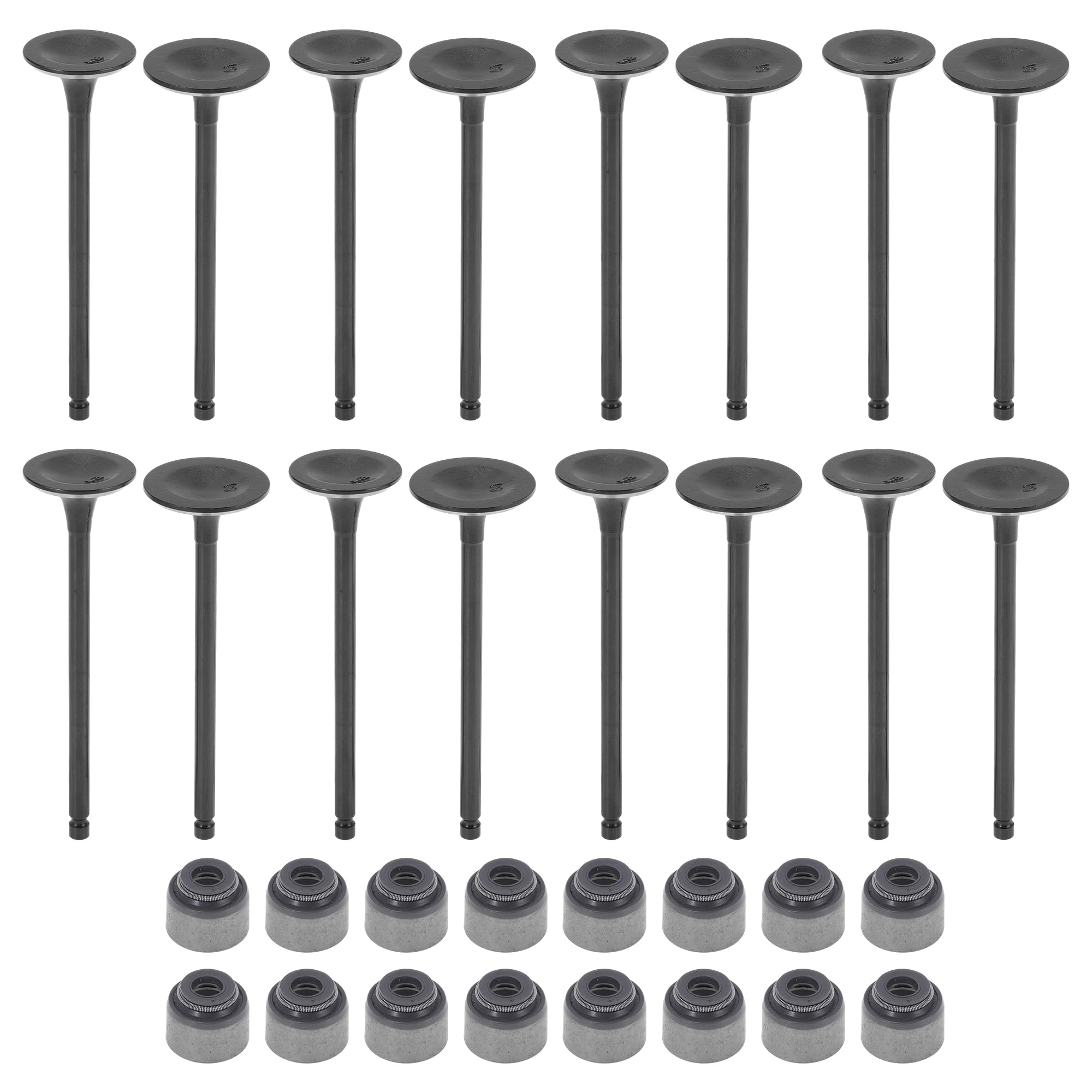 No.SMR994497 Kit Valvole Di Aspirazione E Scarico Motore Per Mitsubishi Outlander 2.4 2004-2006 16 Pezzi Guarnizioni Valvole Di Aspirazione E Scarico 1 Set