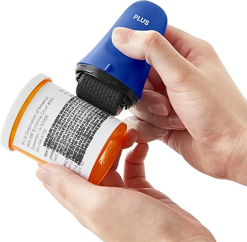 Miniatura 8 de ID Defender Rodillo de sello grande prémium (azul, grande 1 paquete)