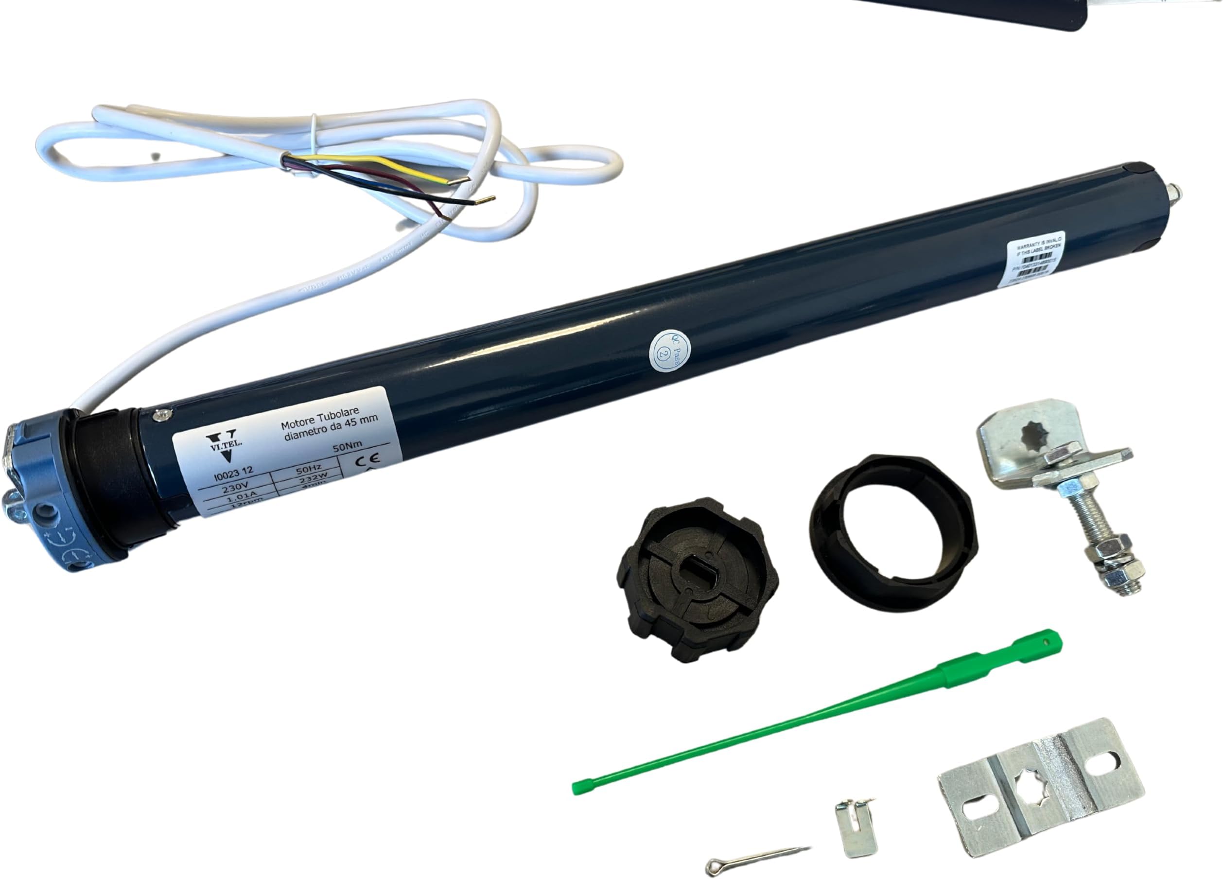 OWIJI Motore Tapparelle Elettrico 100Kg - Kit Automazione Silenzioso - Foto 9