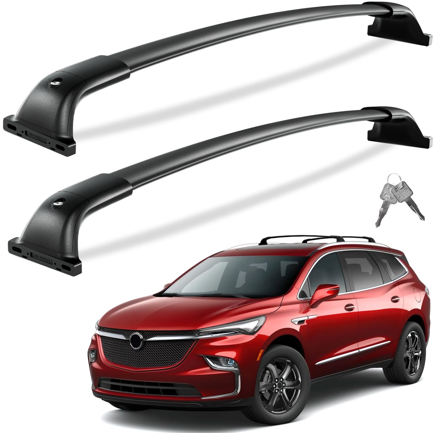 Tuyoung 300lbs Roof Rack Cross Bars for Buick Enclave 2018-2024