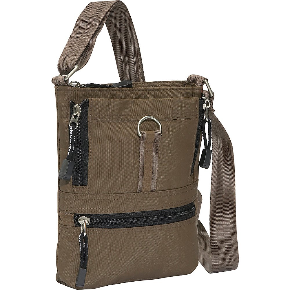 Derek AlexanderNS Half Flap Front Organizer-1, Taupe, One Size, Ns Half Flap Front Organizer - 1