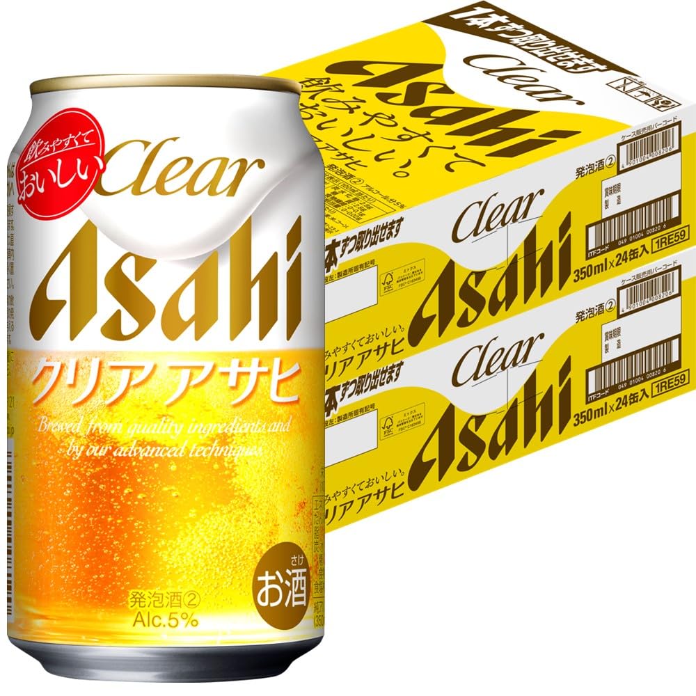 Amazon.co.jp: クリアアサヒ [ 350ml×48本 ] 2ケースまとめ買い【新