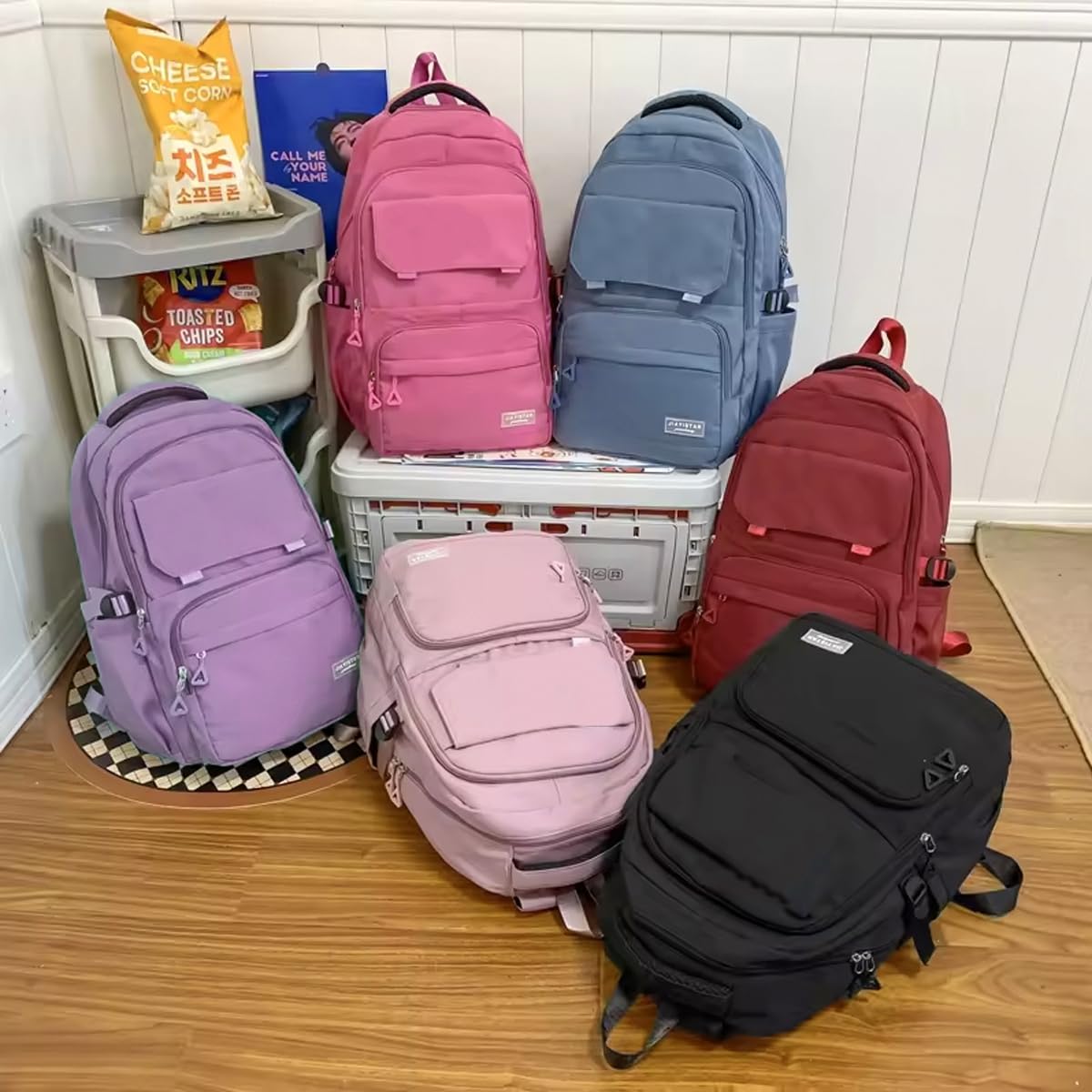 Mochila Bolsa Fofa Feminina Masculina Estilosa Elegante Academia Impermeável Escolar Viagem Trabalho Treino Fashion Mochilas Para Notebook Moderna Leve Passeio em promoção! Veja a oferta e mais achadinhos de Bolsas 9 Hoje é o melhor dia para comprar Mochila Bolsa Fofa Feminina Masculina Estilosa Elegante Academia Impermeável Escolar Viagem Trabalho Treino Fashion Mochilas Para Notebook Moderna Leve Passeio com aquele preço maroto! Promoção! Aproveite a oferta! 9