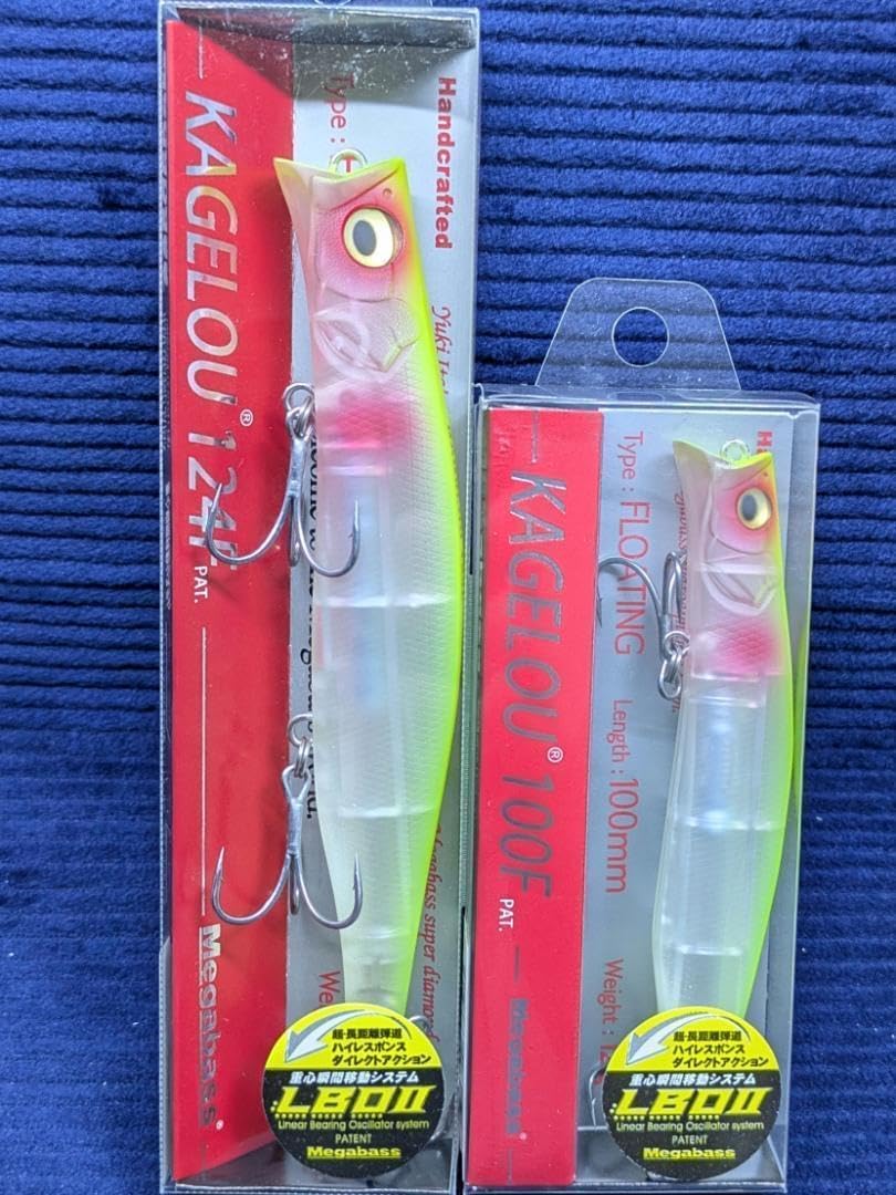 カゲロウ124F オリカラ セット KAGEROU MEGABASS メガバス カゲロウ