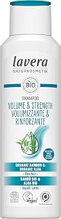 lavera Shampoo Volume & Strength - without silicone - Extra volume & fortified hair - vegan - natural cosmetics - 250 ml